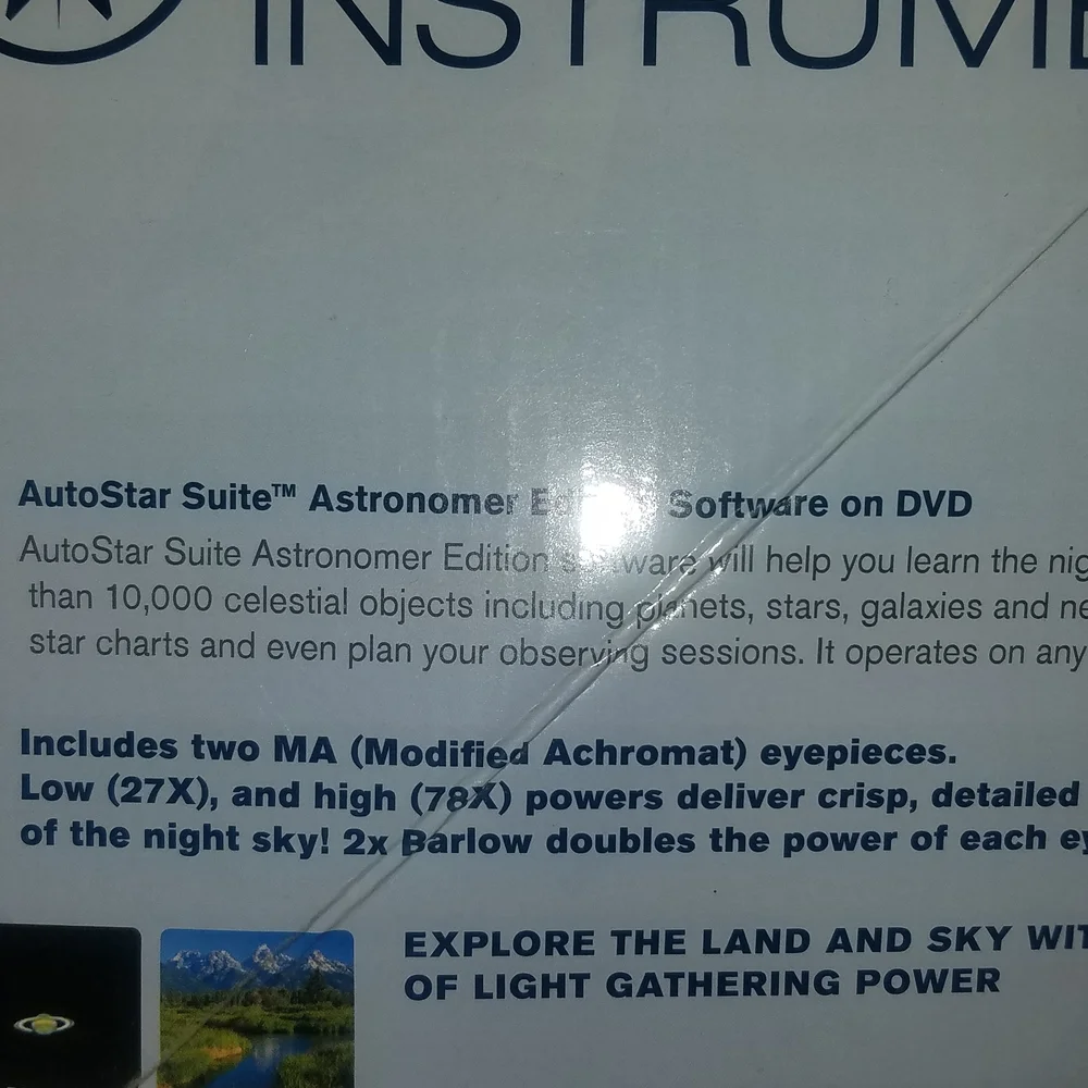 Meade Infinity 70 telescopes for sale used once